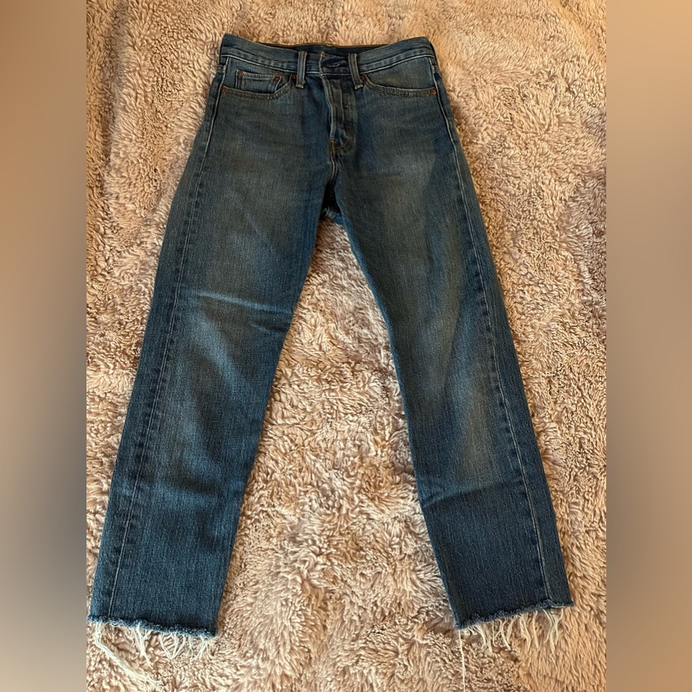 levi blue jeans size 27